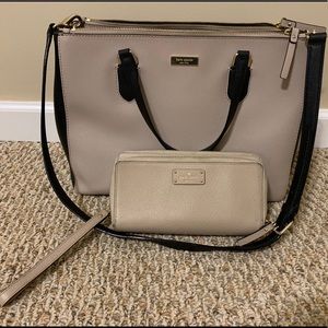 Kate Spade Hand Tote and Wallet